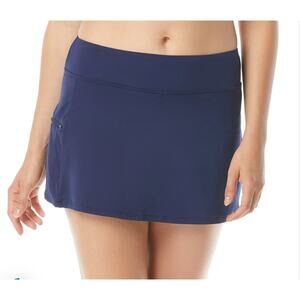 Beach House Emma Navy Blue Swim Skort - 20W - NWT